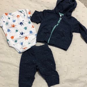 Carters 3 piece set